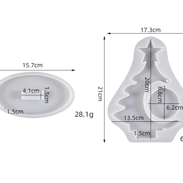 Portaretratos arbol de navidad