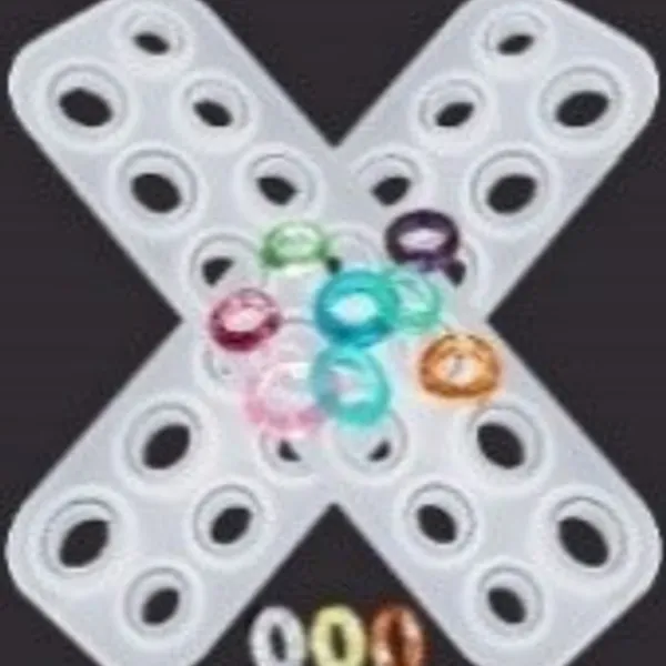 Placa anillos varias medidas