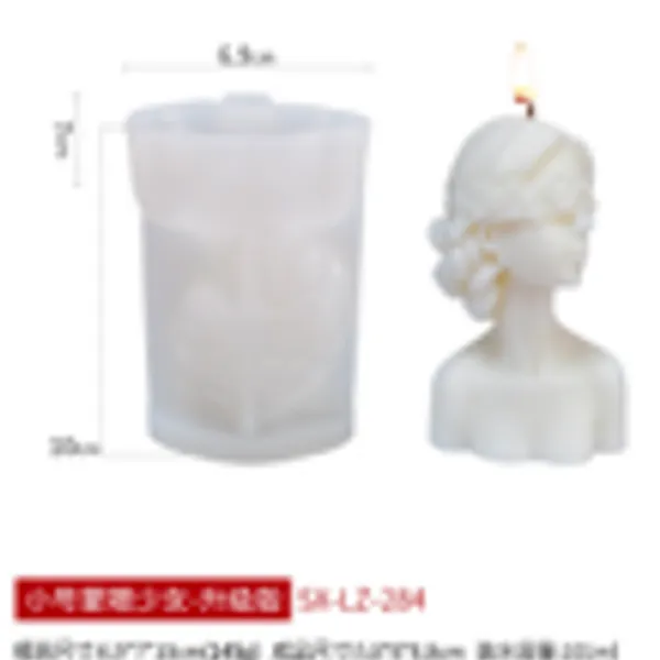 Rostro mujer vendaje