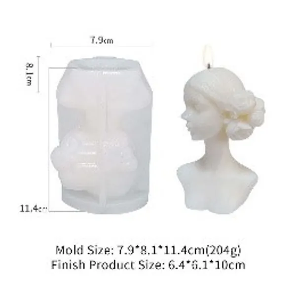 Rostro mujer pequeño