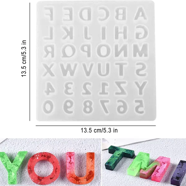 Molde de abecedario pequeño