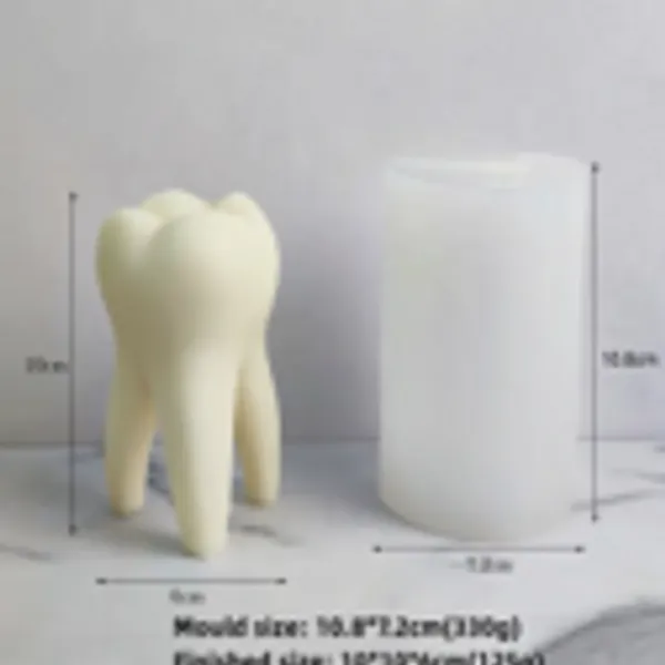 Molde de vela Dr. Muelitas