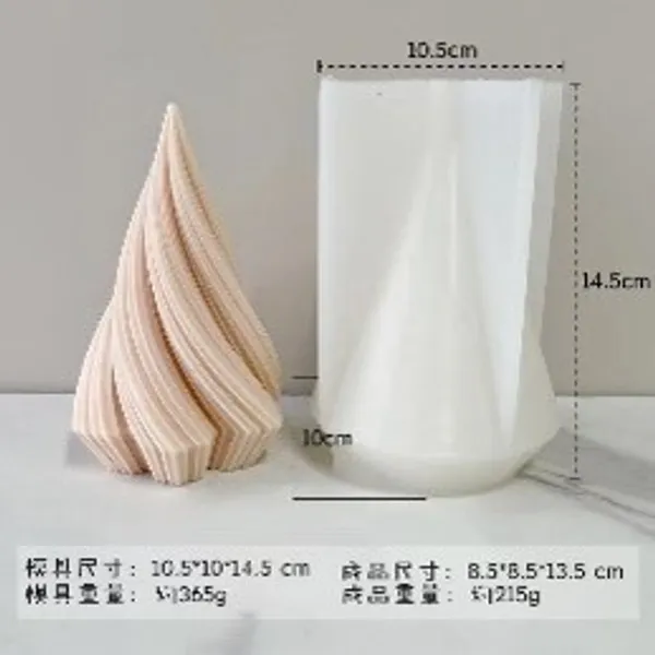 Molde de vela de viento grande