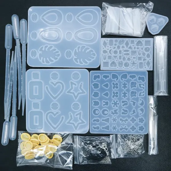 Kit completo para resina aretes