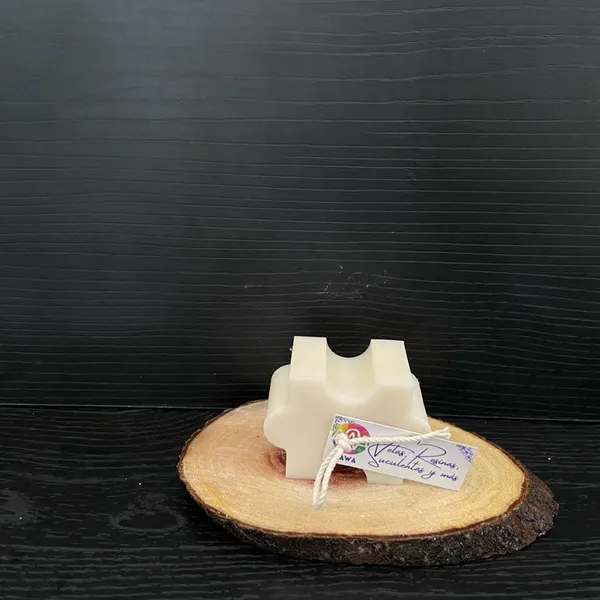 Molde de vela rompecabezas