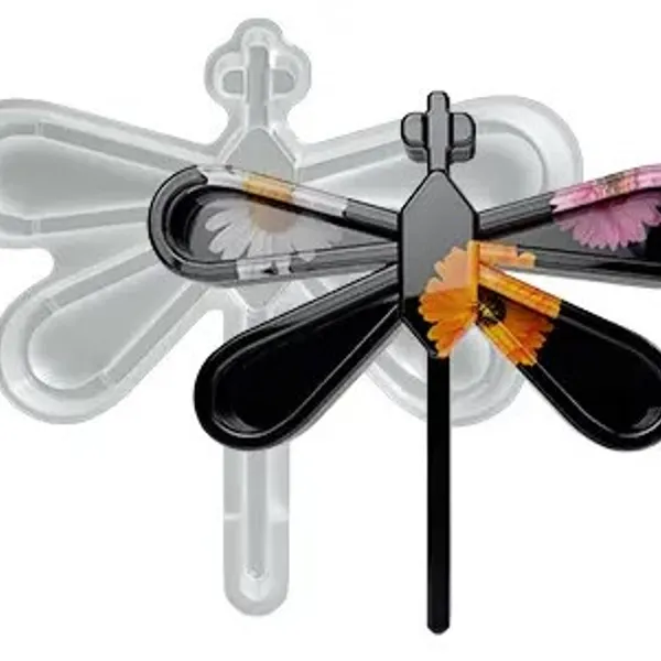 Molde de resina libelula