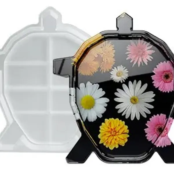 Molde de resina tortuga