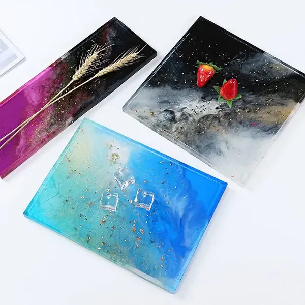 Soporte rectangular alargado