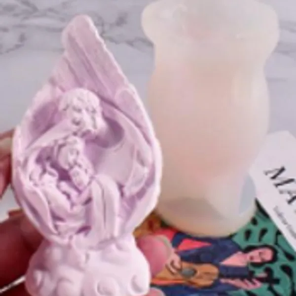 Molde Sagrada Familia alas