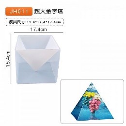 Molde vela pirámide grande