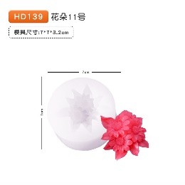 Molde de flor para decoración 5
