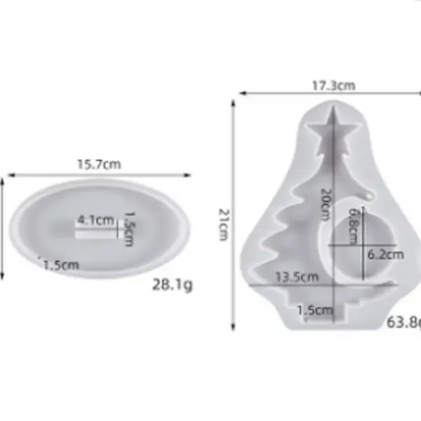 Portaretrato arbol de navidad