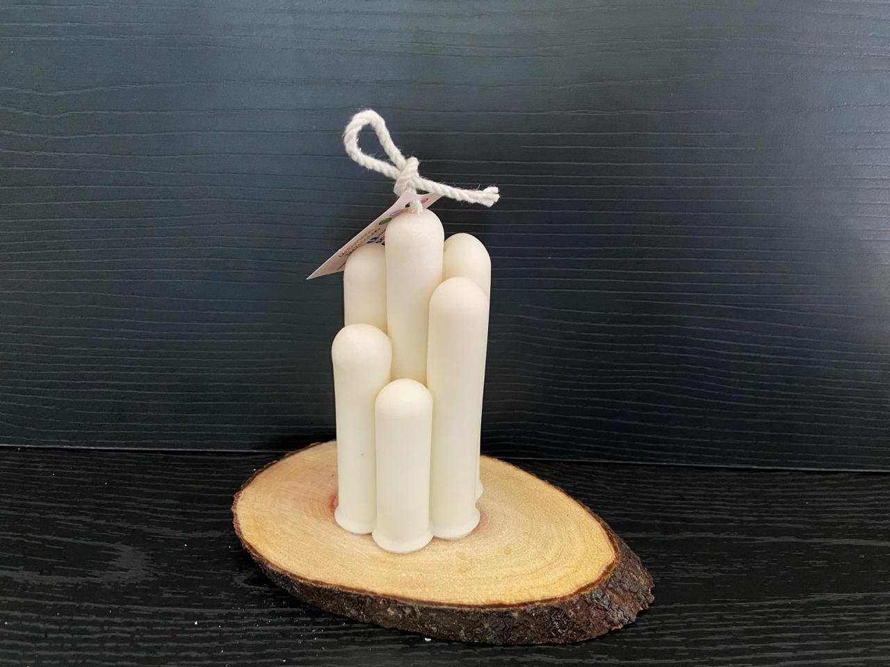 VELA DE BARRAS CILINDRICA 212