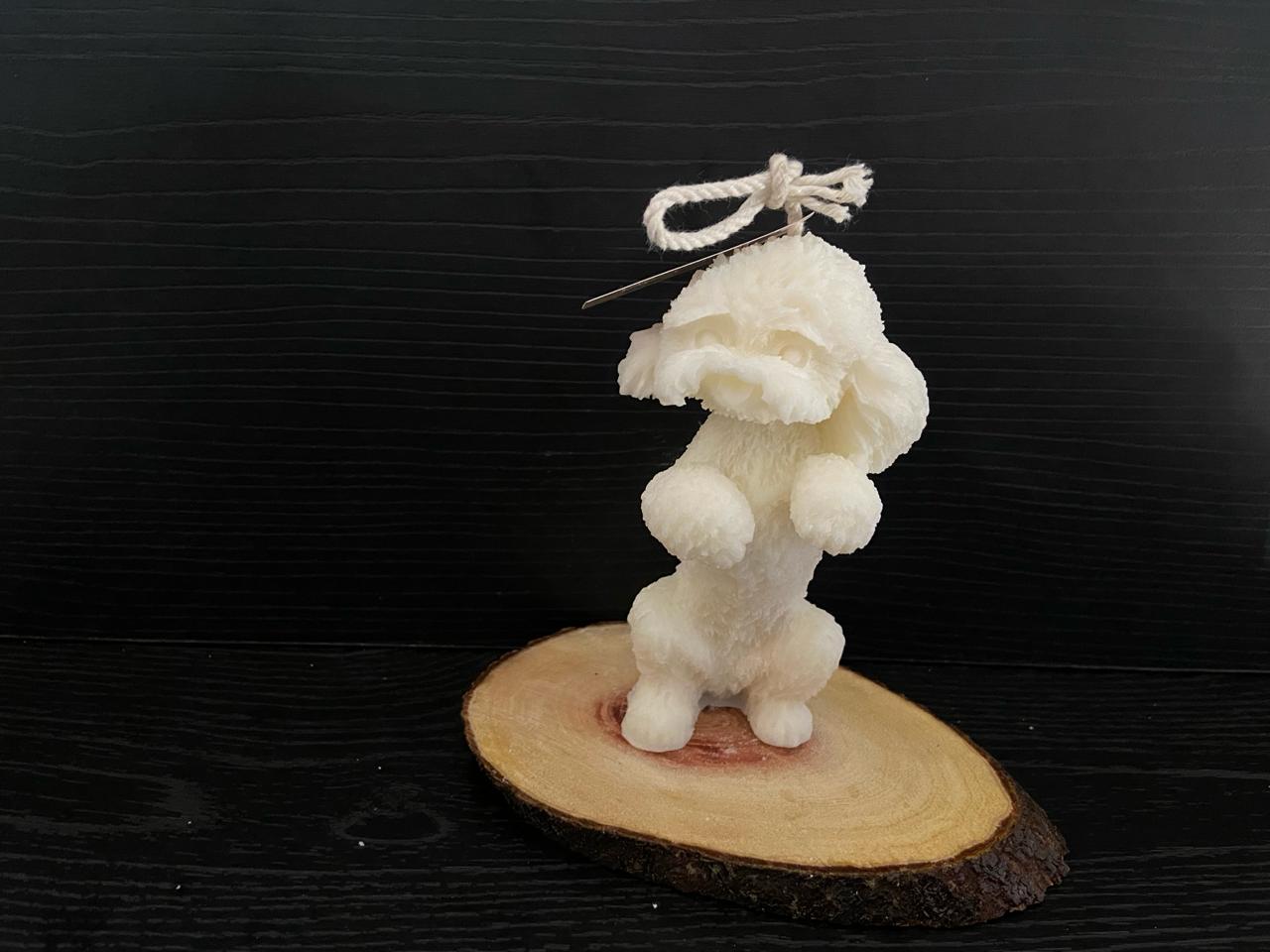 VELA PERRO PARADO GRANDE