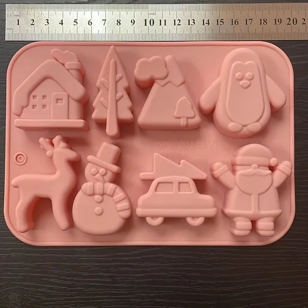 MOLDE NAVIDEÑO REPOSTERIA 7