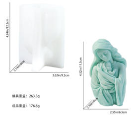 VIRGEN MARIA Y NIÑO JESUS