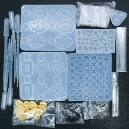 Molde de resina epoxi para pendientes