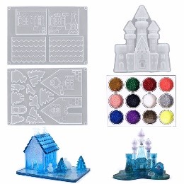 Molde de casa de Navidad