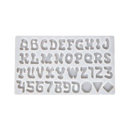 Molde abecedario manuscrita