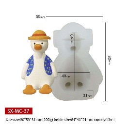 Molde patito coon chaleco