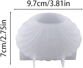 MOLDE CONCHA DURO RESINA