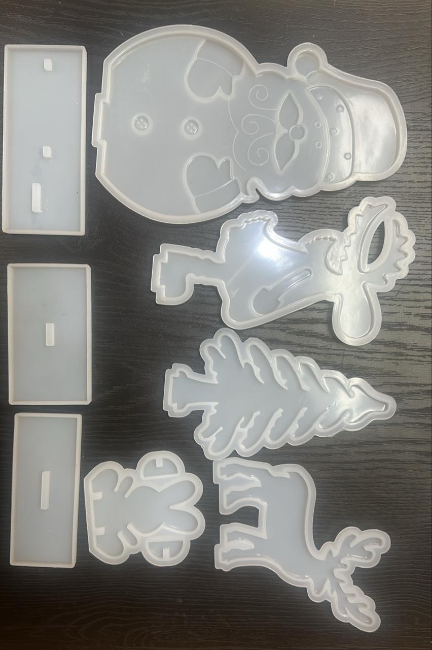 Moldes de resina para Navidad #2