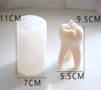 Molde de velas muelitas