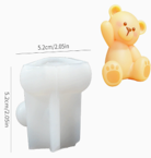 Molde osito mano arriba