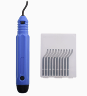 Desbarbador de biselado y recorte