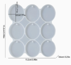 Molde para colgante redondo 2