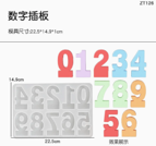 Moldes de silicona para velas con números