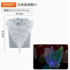 Molde de árbol de Navidad DIY 3