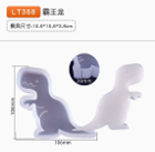 Molde de dinosaurio 3