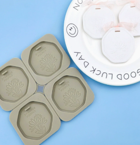 Molde de colgante aromatico con cera 13