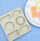 Molde de colgante aromatico con cera 14