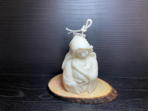 Vela Maria y niño Jesus