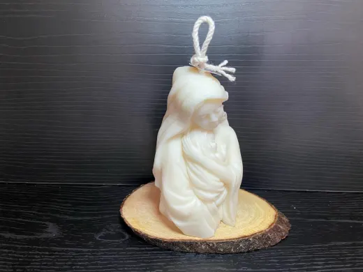 Vela Maria y niño Jesus grande