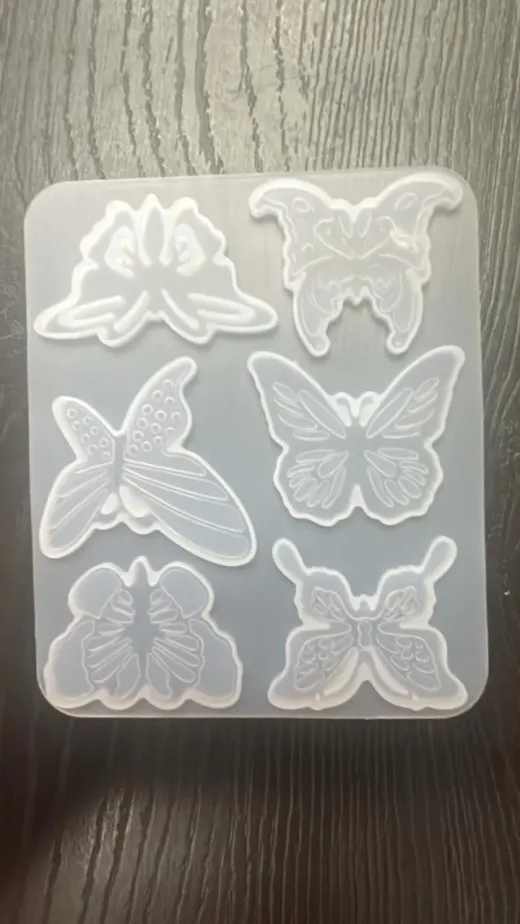 Molde 6 mariposas