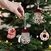 6 piezas en forma de Navidad miniatura 4
