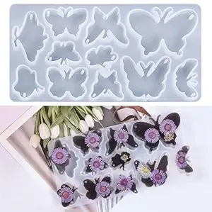 Molde de 10 mariposa miniatura 5
