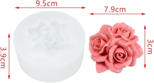 Molde de flor para decoración 2 miniatura 2