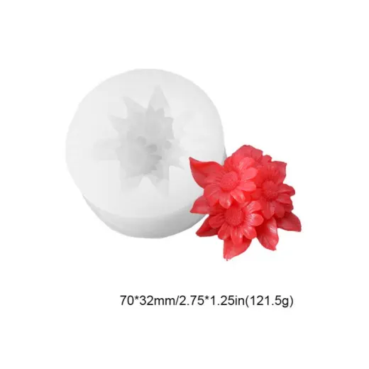 Molde de flor para decoración 5 miniatura 2