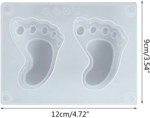 MOLDE DE PIECITO DE BEBE miniatura 2