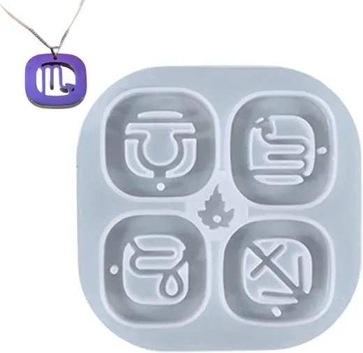 3 moldes signos del zodiaco. miniatura 6