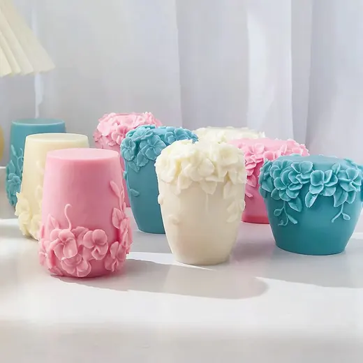 3 piezas con adorno de vela miniatura 5