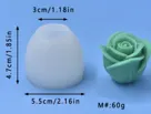 Molde  formas de rosas