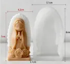 Molde de Virgen animada 2