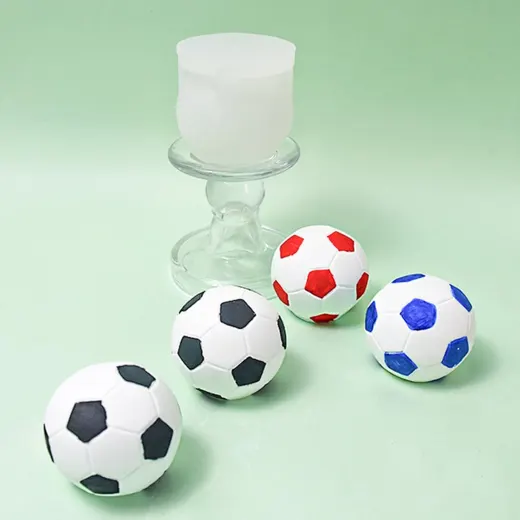 MOLDE DE VELA EN FORMA DE BALON miniatura 3