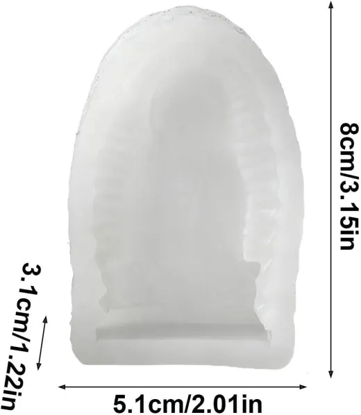 MOLDE DE VIRGEN ANIMADA 2 miniatura 2