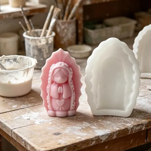 MOLDE DE VIRGEN ANIMADA 1